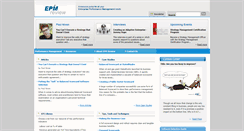Desktop Screenshot of epmreview.com