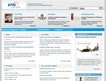 Tablet Screenshot of epmreview.com